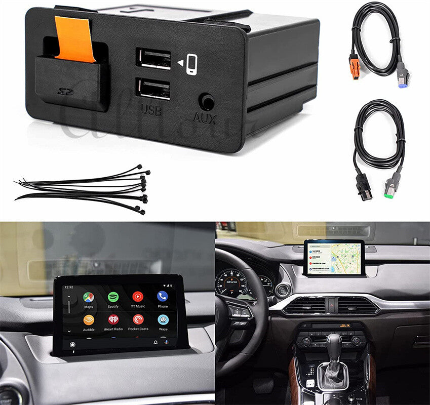 Apple CarPlay and Android Auto Retrofit Kit for Mazda 00008FZ34 TK78-66-9U0C