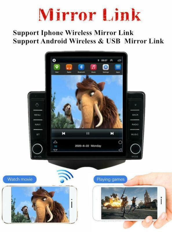BT-Stereo Radio NAVIGATION GPS 9.5 Android 10.1 For 11-2017 for HYUNDAI VELOSTE