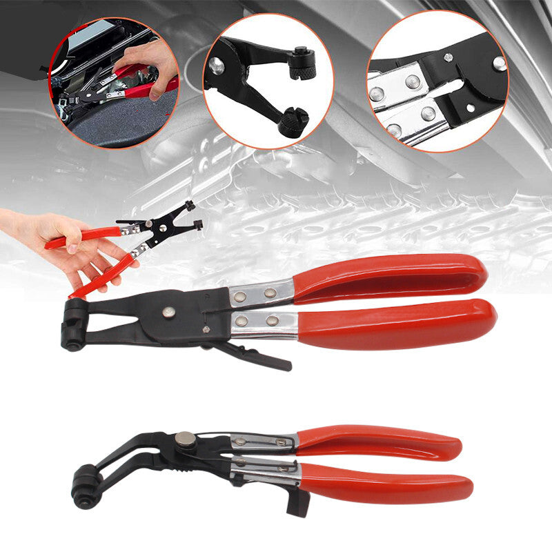 2Pc Car Hose Clamp Pliers Water Pipe Removal Fuel Coolant Clip Hand Tool Kit