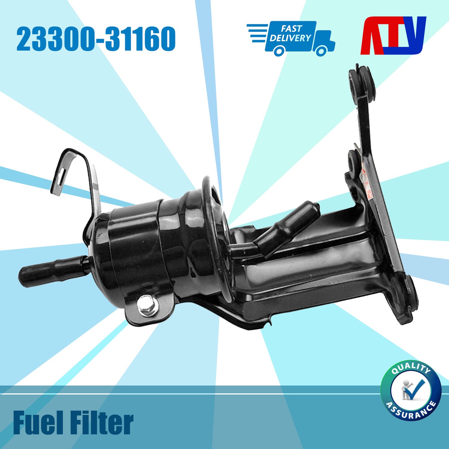 New Car Fuel Filter for Toyota for Land Cruiser Prado FJ Cruiser 4Runner 23300-31160