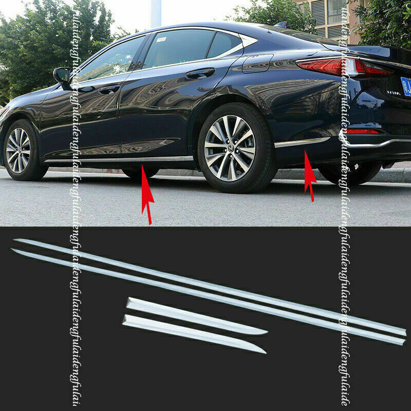 for Lexus ES350/300H 2019-2022 Door Both Side Body Molding Trim Decoration Cover