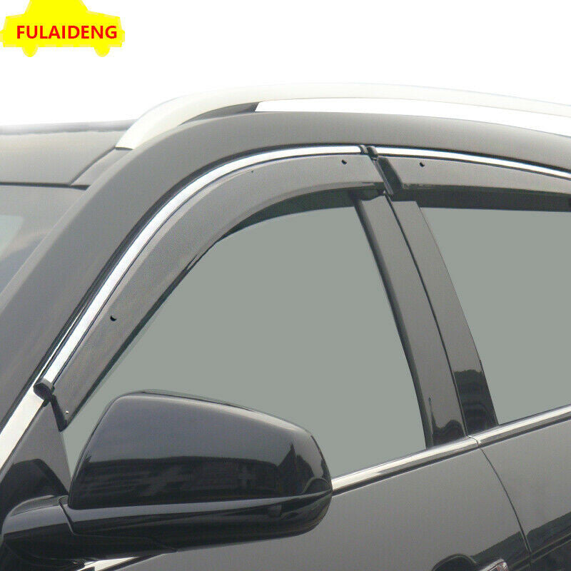 for Cadillac SRX 2010-2016 Window Visor Deflectors Sun Guard Rain Vent Shields