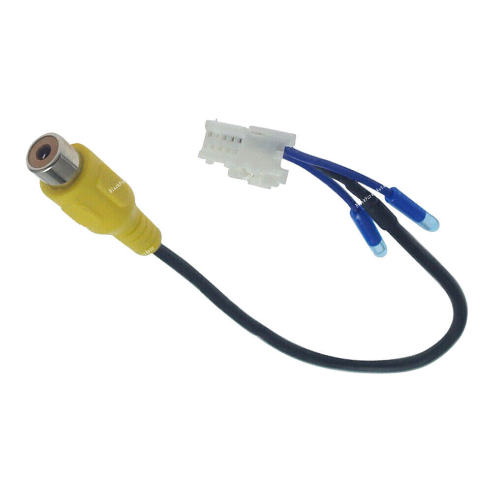 10 Pins RCA Rear View Backup Camera Cable Adaptor For Car Stereo Radio DVD