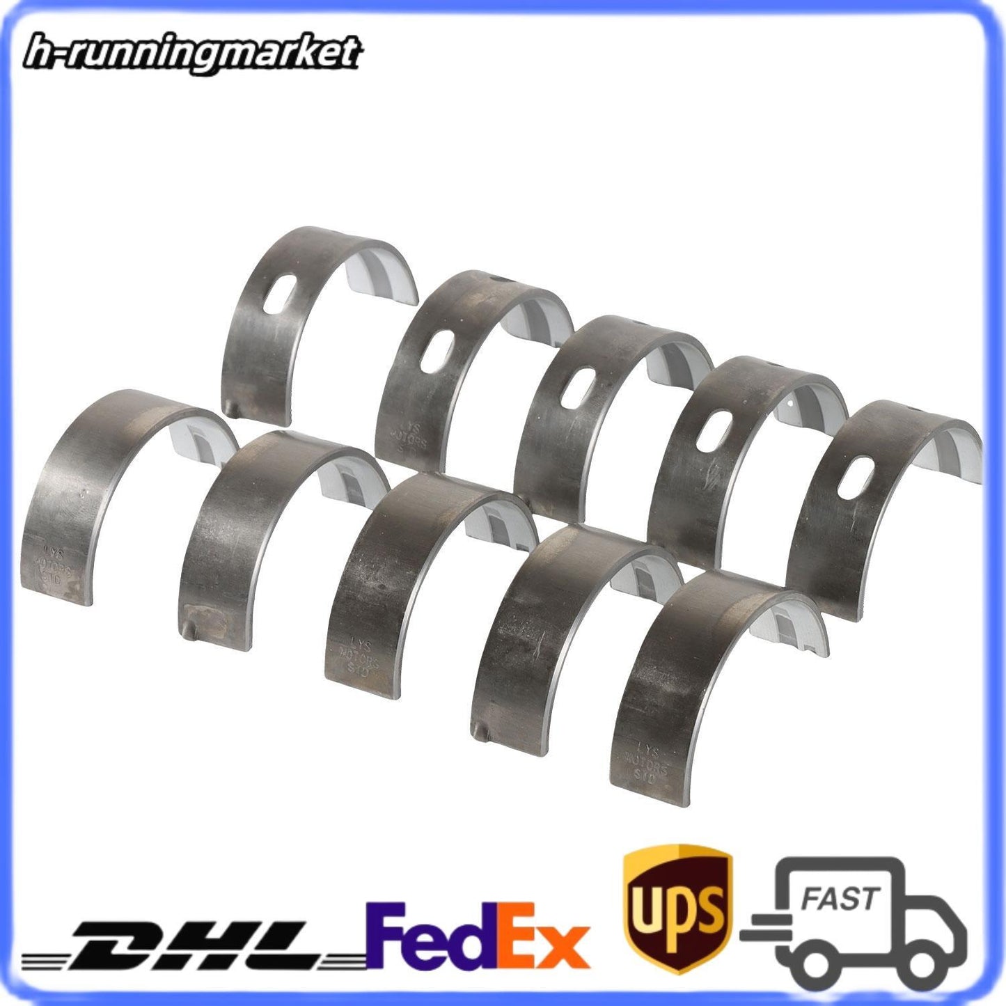 1SET Bearing shells for VW for AUDI 1.4 TSI EA111 Engine 036105561C, 03C105701D