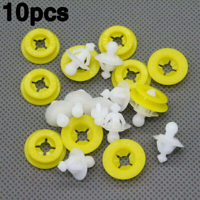 10PCS Replacement Fender Liner Retainer Clips Fasteners for Volvo C30 2008-2013