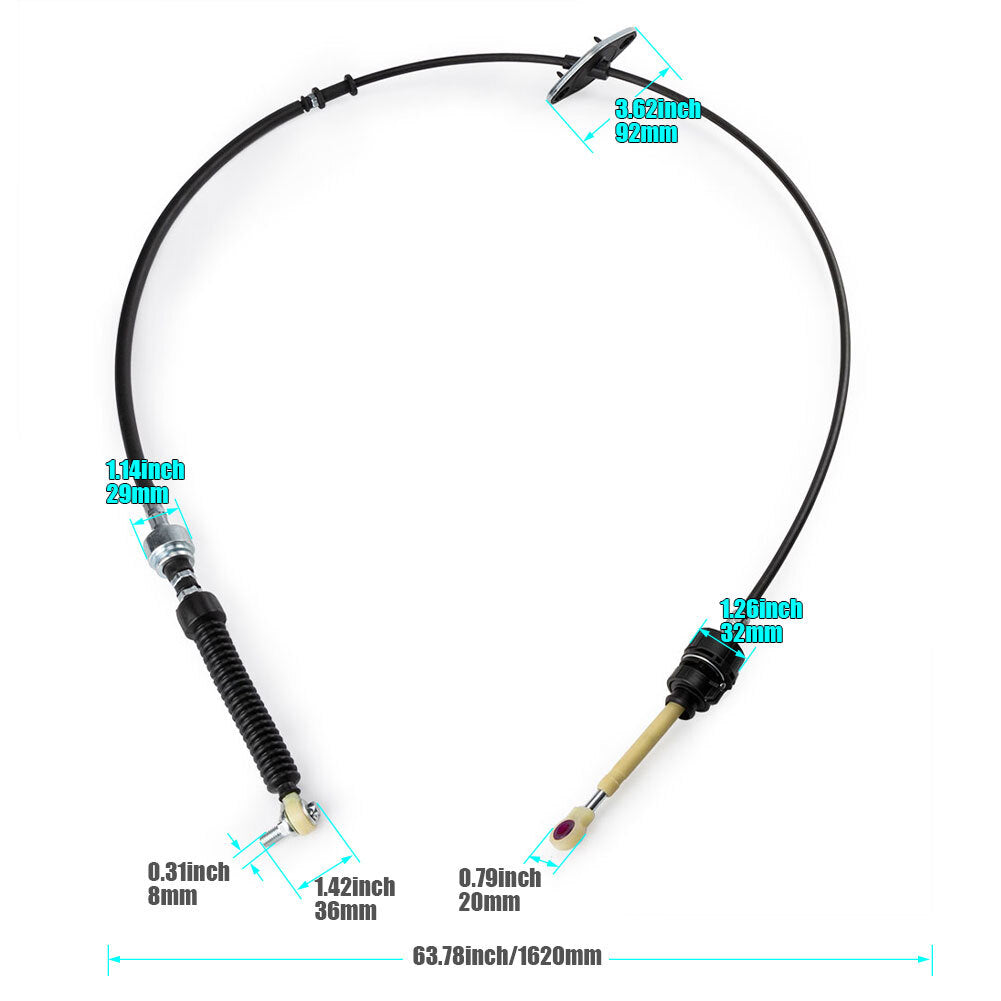 1 piece of automatic shift control cable (Assy-) for 2004-2010 for Toyota for Sienna 33820-08020