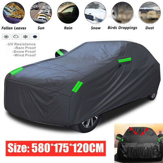 Car protective case: waterproof, rainproof, UV-resistant, dustproof, sunproof, reflective, all year round.