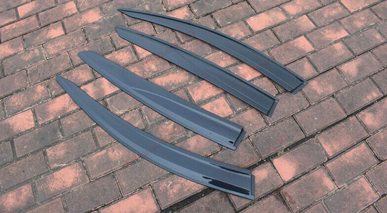 for Honda HR-V 2016-2022 Black Window Wind Visors Sun Rain Guard Vent Deflectors