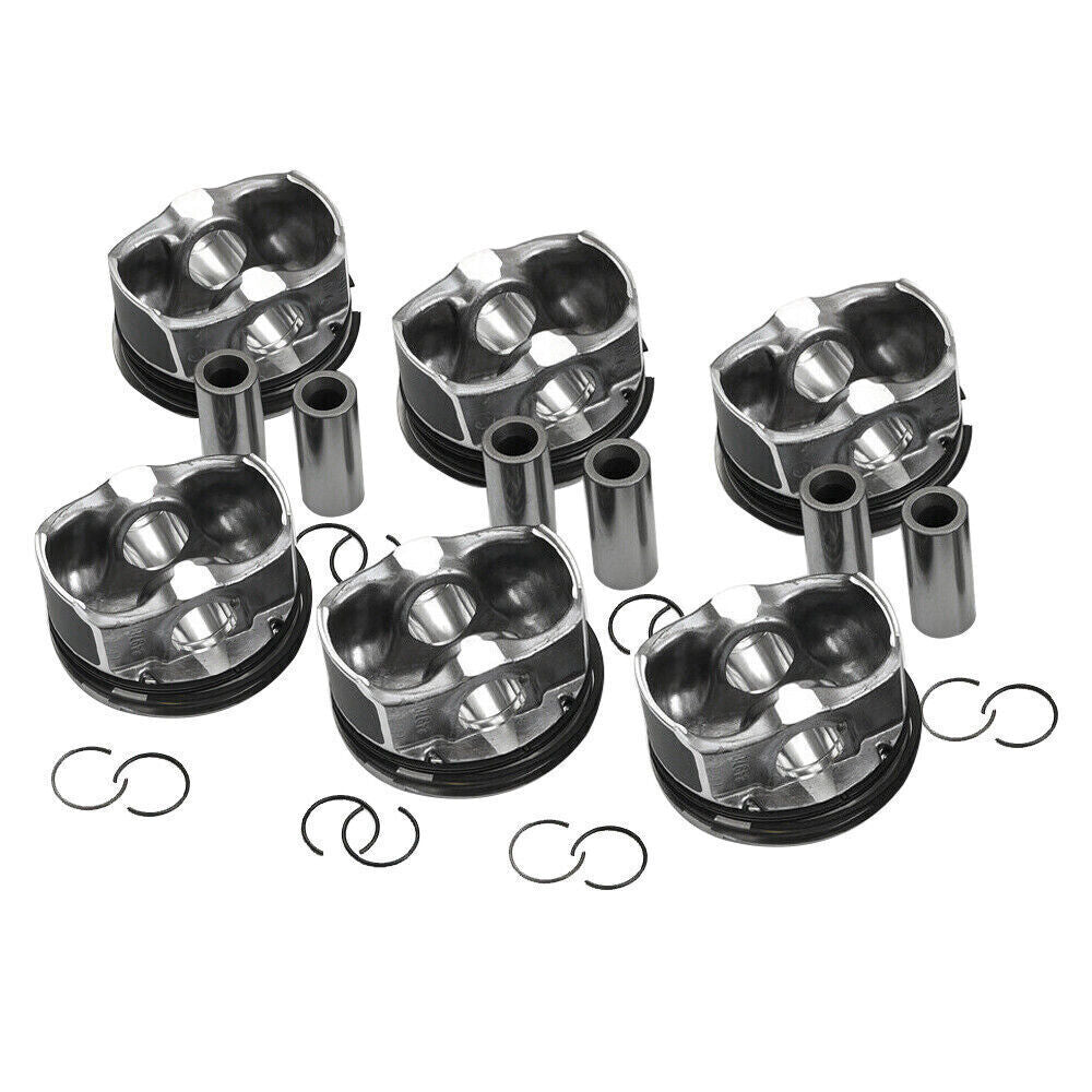 Engine Overhaul Gasket Kit+Pistons  Rings Set for BMW N54B30 335i 535i 740i