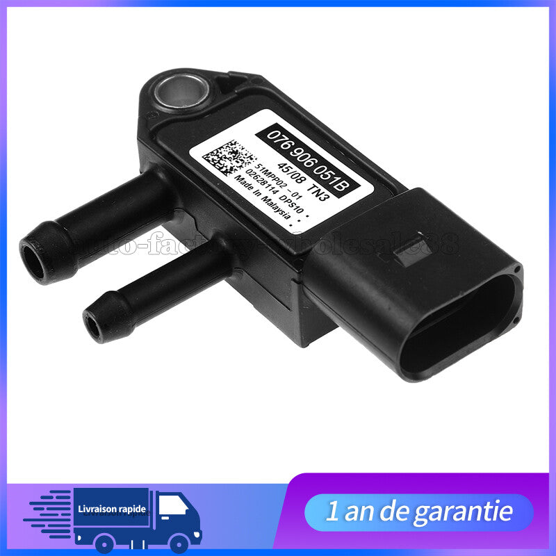 Capteur Pression Gaz Echappement pour A1 Ibiza for Golf 059906051C 076906051B Neuf