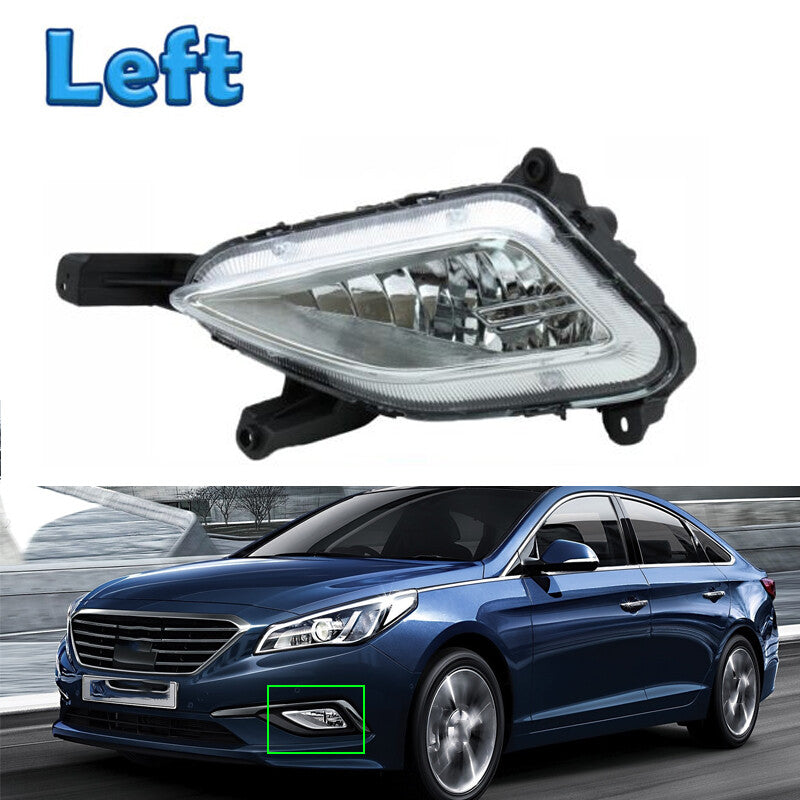 Front Bumper Fog Light Driving Lamps Left for Hyundai Sonata 2015 2016 2017