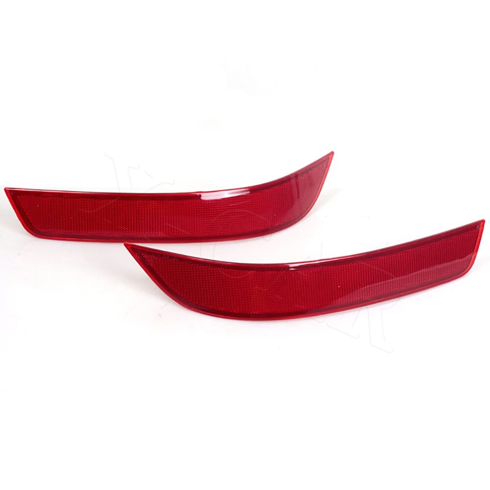 1Pair X-CAR Rear Taillight Bumper Cover Warning Light Red for Mercedes-Benz W164