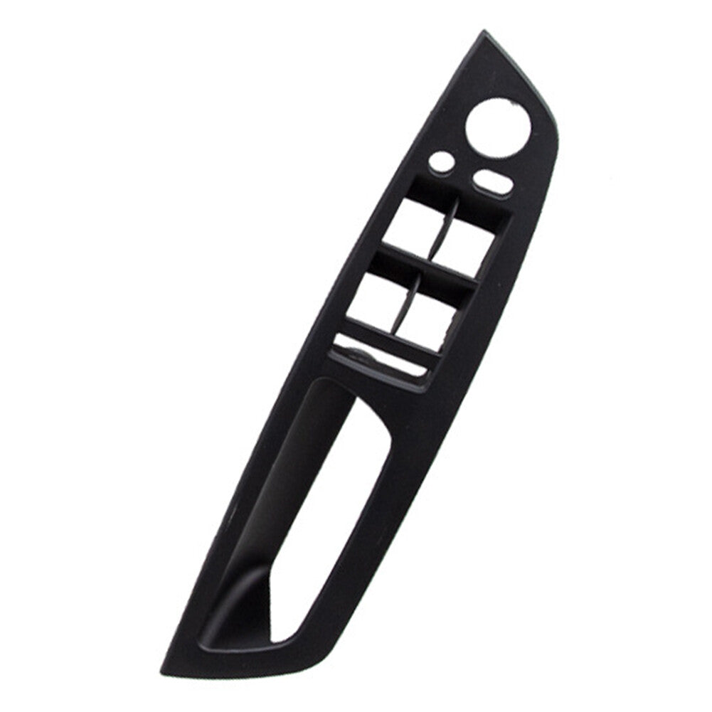 Front Inner Door Panel Handle Pull Trim Cover Fit for BMW X5 E70 X6 E71/72 LHD Black