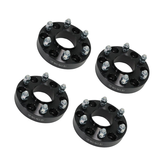 4X Wheel Spacers14x1.5 Studs 78.1mm1.25inch 6x5.5 Hub Bore for Chevrolet