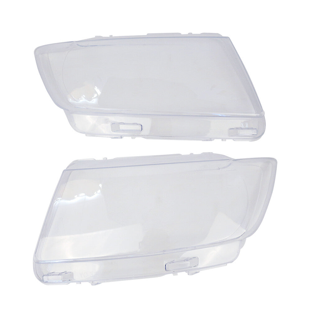 1pair Headlight Lens Cover Headlamp Shell for Jeep Grand Cherokee Compass