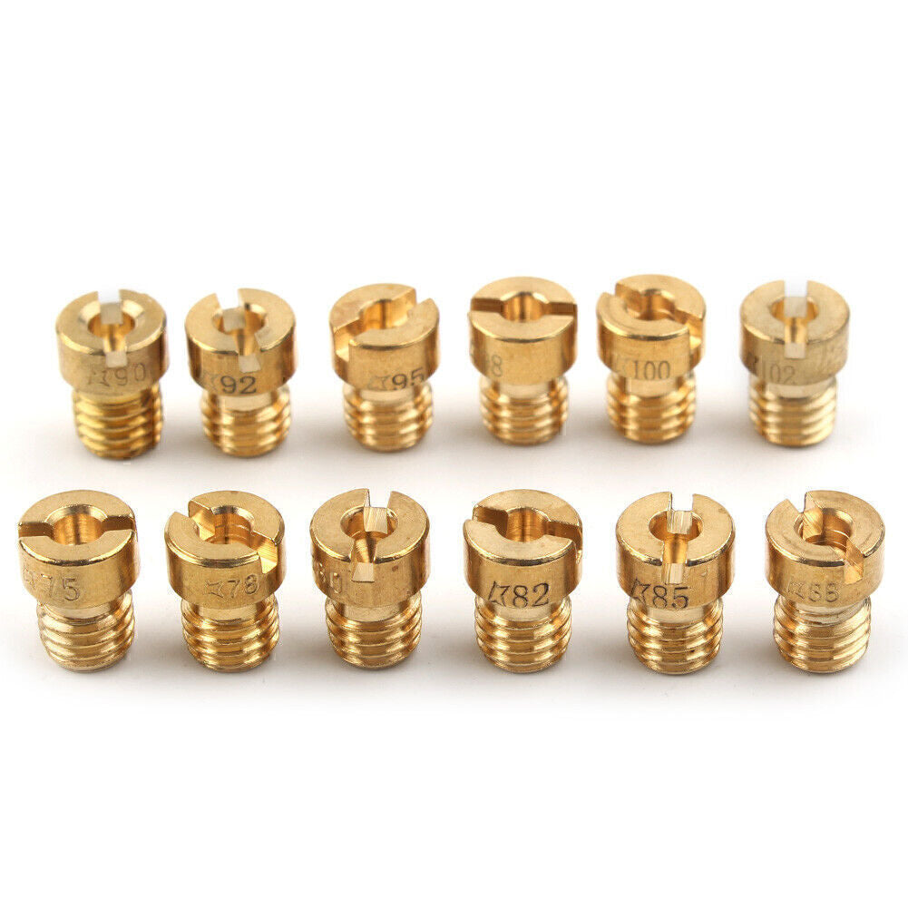 5mm Replacement Carburetor Carb Main Jets 75-102 Fit Dellorto Sha Phbg Phbd