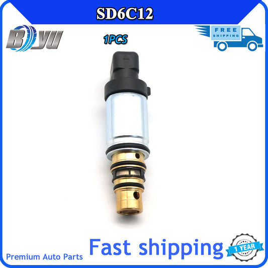 SD6C12 Solenoid Valve for Citro?n , for Peugeot 307, 408, and for Fiat Air Conditioning Compressors (CN 1PCS)