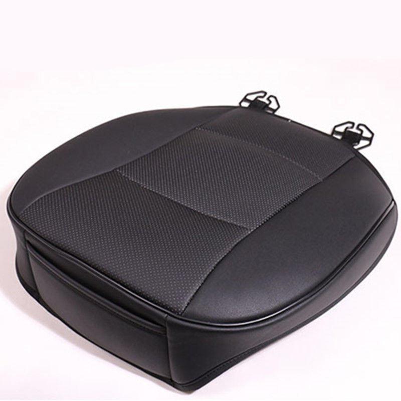 1Pc Universal Car for Seat Cover Styling Four Feasons Leather Black Interior Pad BK