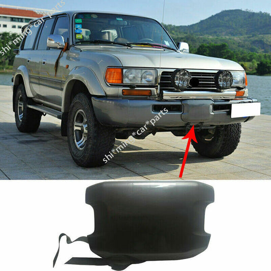 Front Bumper Winch Cover Trim Cap for Toyota for Land Cruiser LC80 4500 FZJ80 91-97