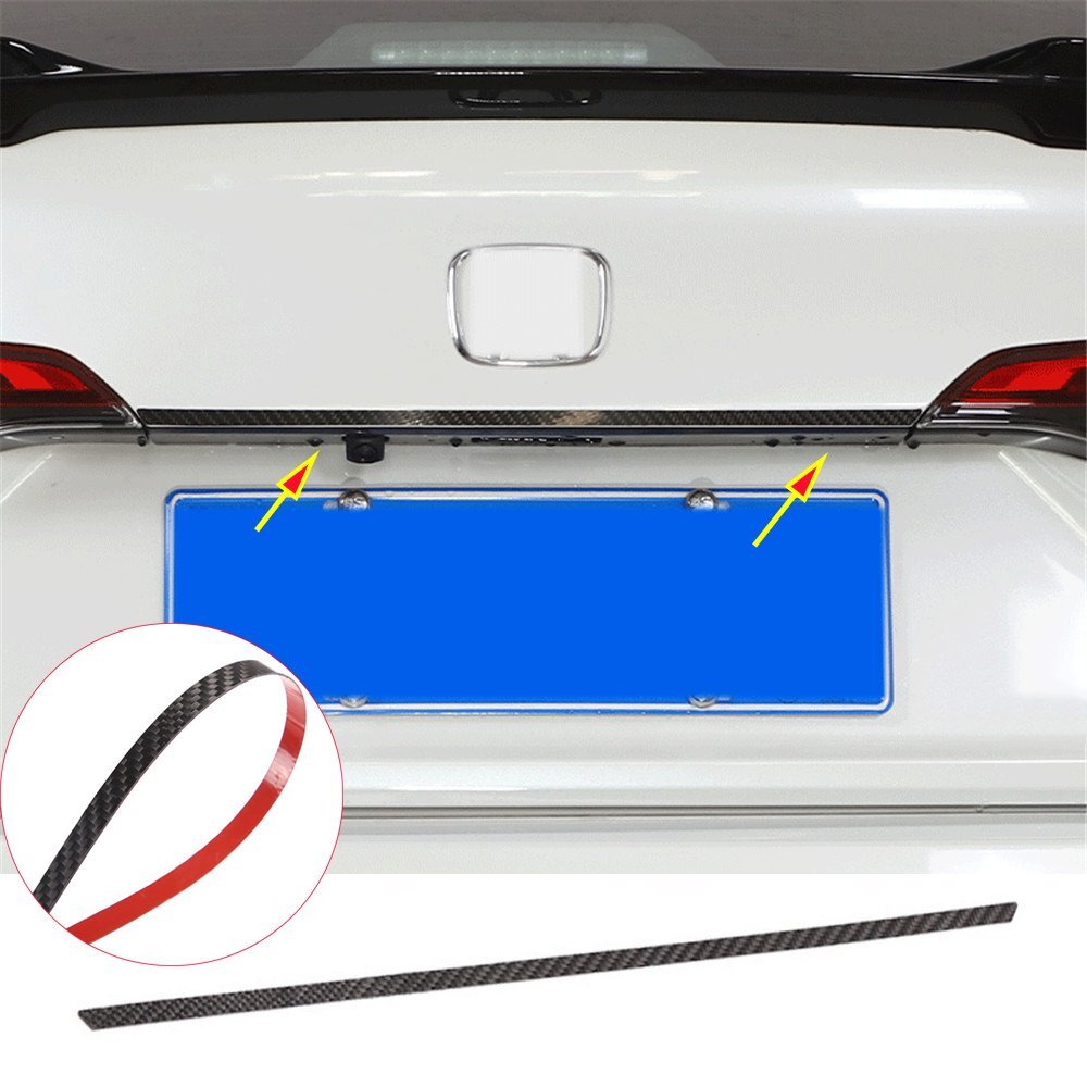 Carbon Fiber Rear Door Trunk Lid Tailgate Cover Kit for Honda for Civic 11th 2022-23