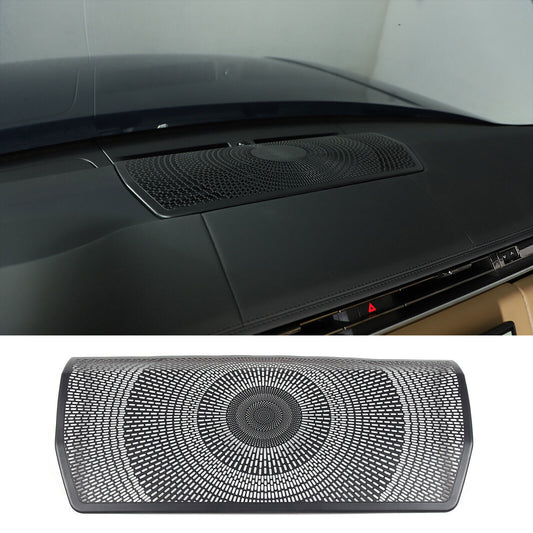 1P Black Steel Inner Console Loudspeaker Cover Trim for Range Rover Sport 23-25