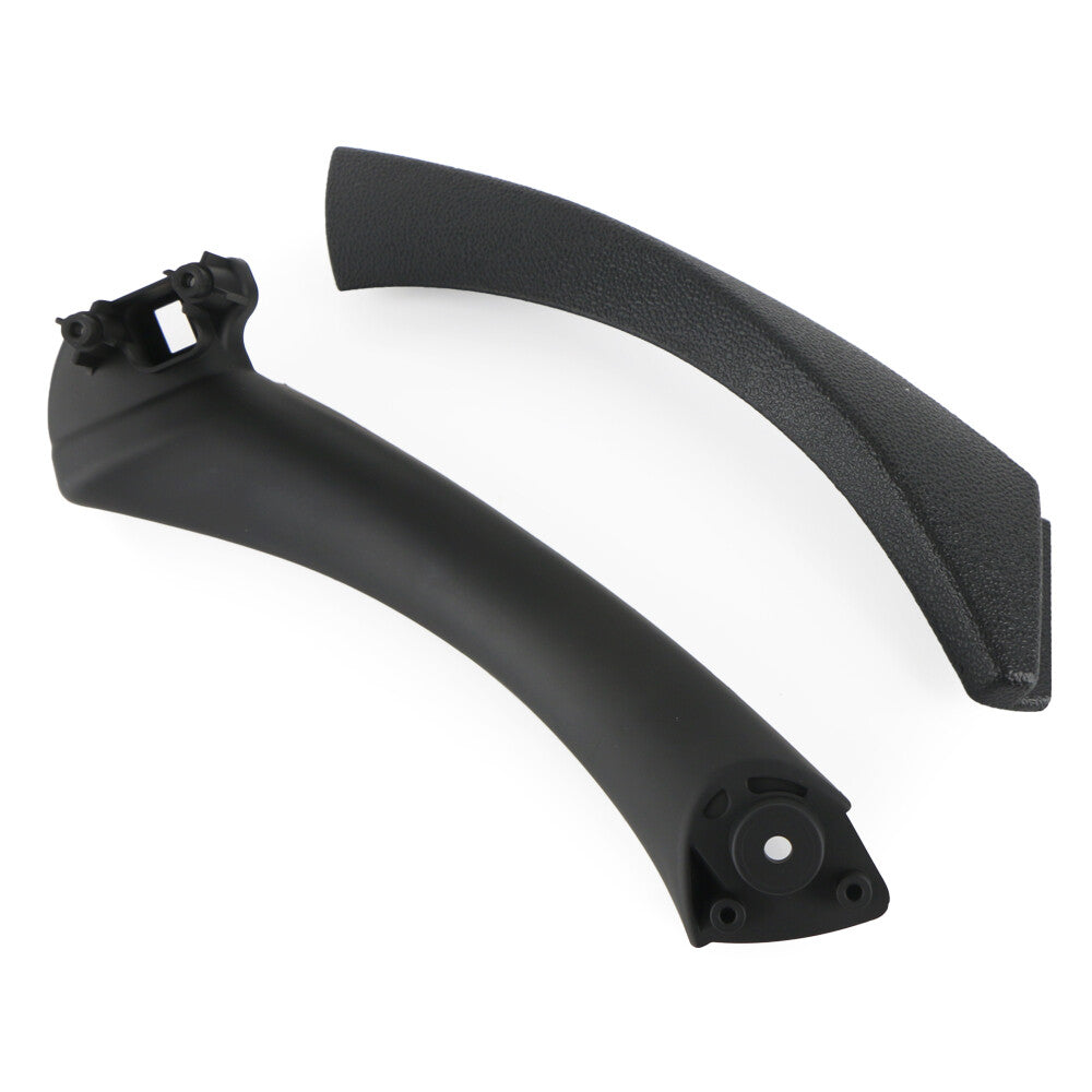 Left side: Interior exterior door panel handle pull decorative protective cover for BMW e90 328i car