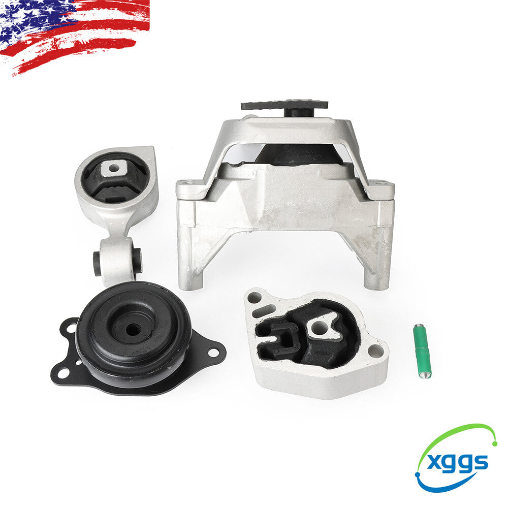 Set of 4 Engine Side Mount for Nissan Altima 2.5L 2007-2012 Engine Motor Mount