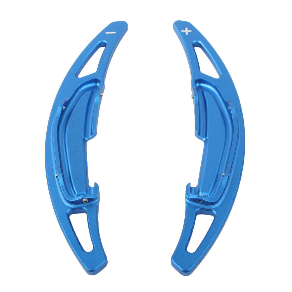 Pair Shift Paddle Shifter Extension for BMW M2 F87 16-17/X5 F85 2016-2017 Blue