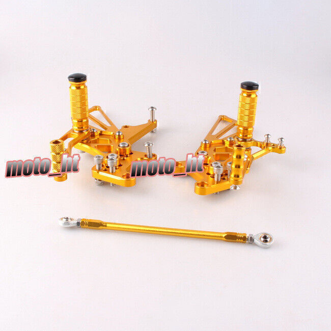 CNC Rearset Footpegs Fit T595 509 955i 1050 Speed Triple 2006-2012