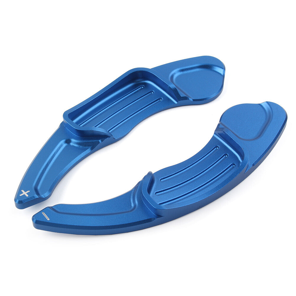 Blue Steering Wheel Paddle Shifter Extension Fit for Ford Fusion Mondeo Edge Taurus