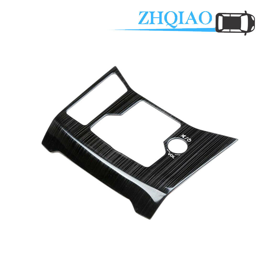Black titanium Interior Gear Shift Frame Cover Trim Fits for Mazda CX-5 2017-2018