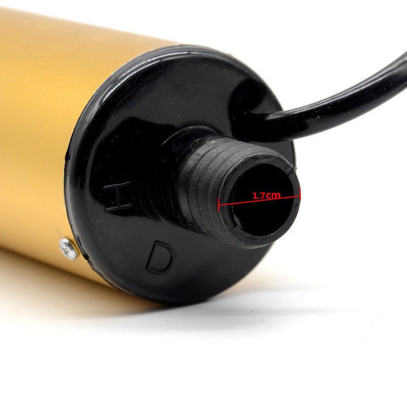 Fuel Water Diesel Transfer Pump Filter Submersible Battery Clip Tool Car DC12V