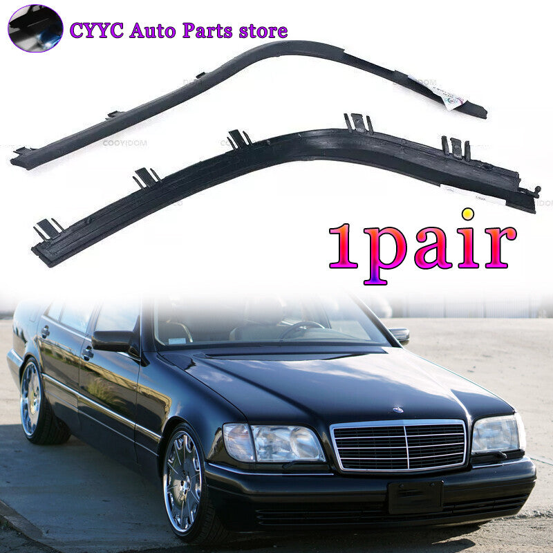 Rubber Sealing Strip Decorative Head light for Mercedes-Benz W140 S320 S350