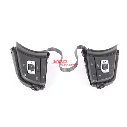 Steering wheel cover multi-functional button suitable for Volkswagen for Golf for Tiguan