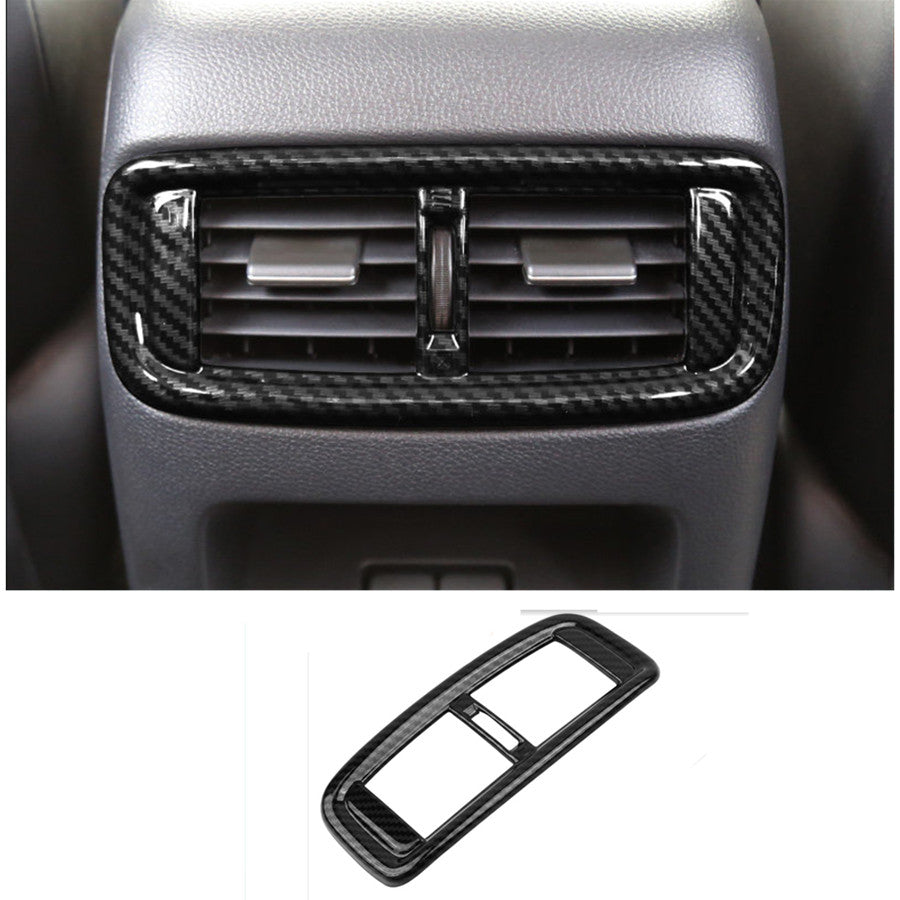 Carbon fiber rear air vent socket cover trim suitable for Honda CR-V CR-V 2017-2021