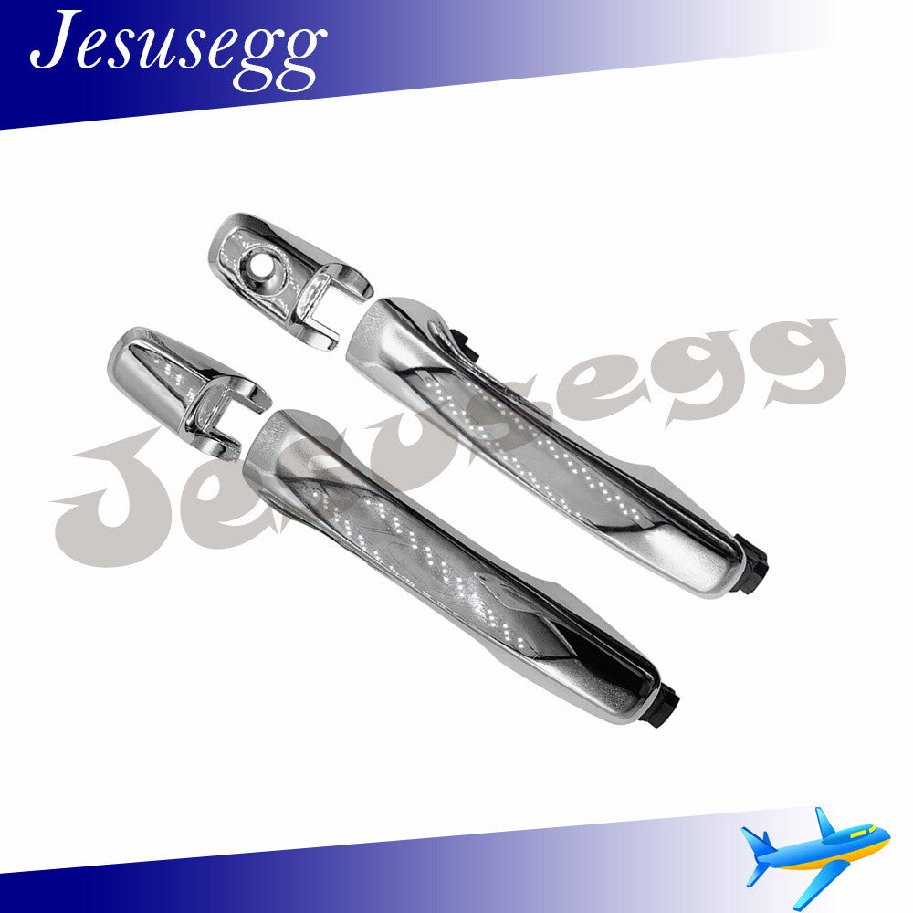 2Pcs Fit For Explorer Edge Exterior Outside Door Handle Chrome RightLeft
