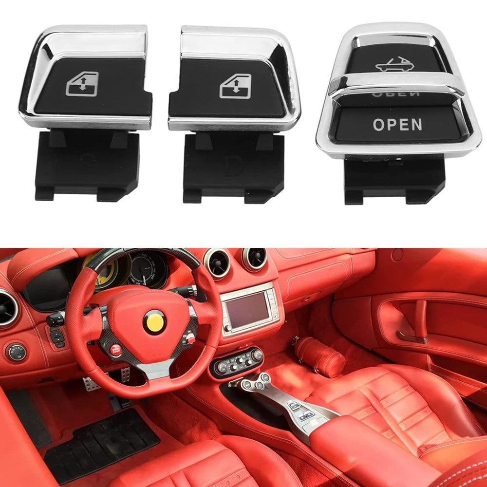 New Left Right Roof Control Power Window Button+Bracket for Ferrari California