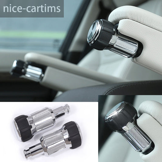 Alloy Black Replace Armrest Knob Head Trim for Land Rover Discovery5 Vogue Sport