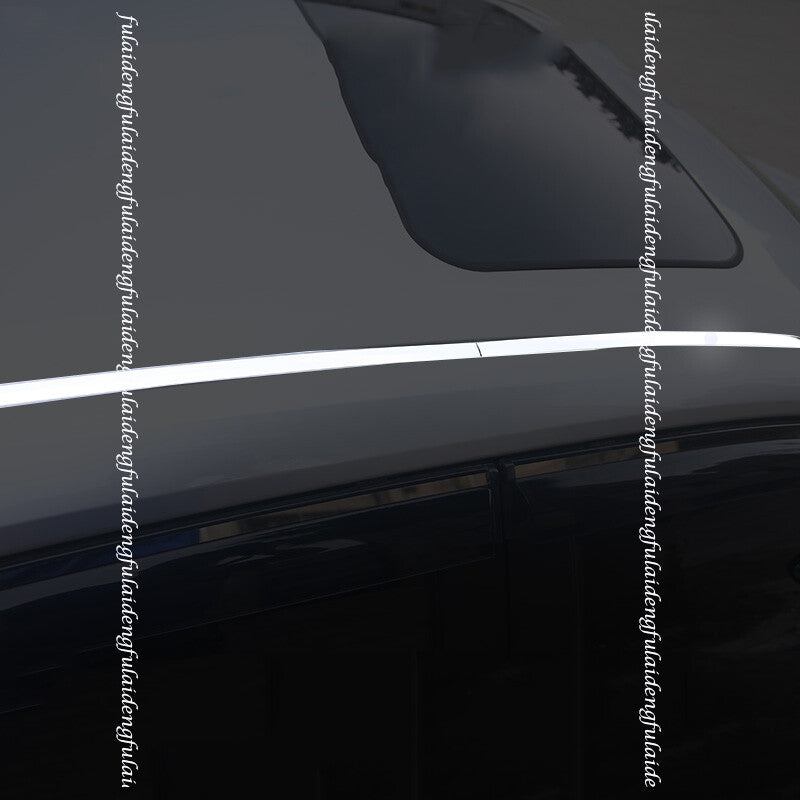for Toyota for Corolla Sedan 2019-2022 Silver titanium Car Roof Top Trim Molding Kit