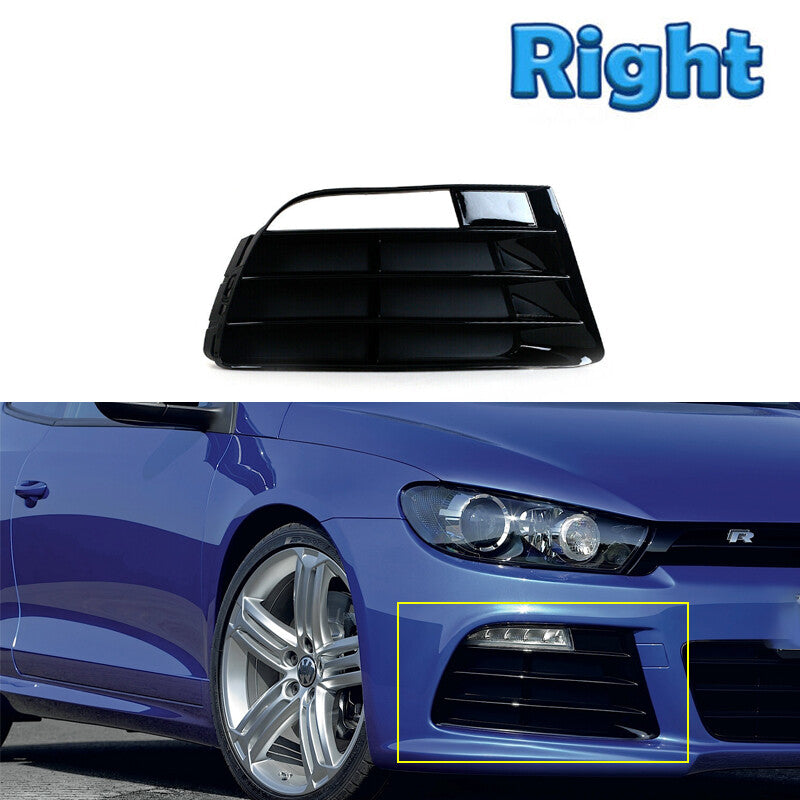 Front Bumper Fog Light Cover Grille Right For 2009-2014 for Volkswagen for VW Scirocco R