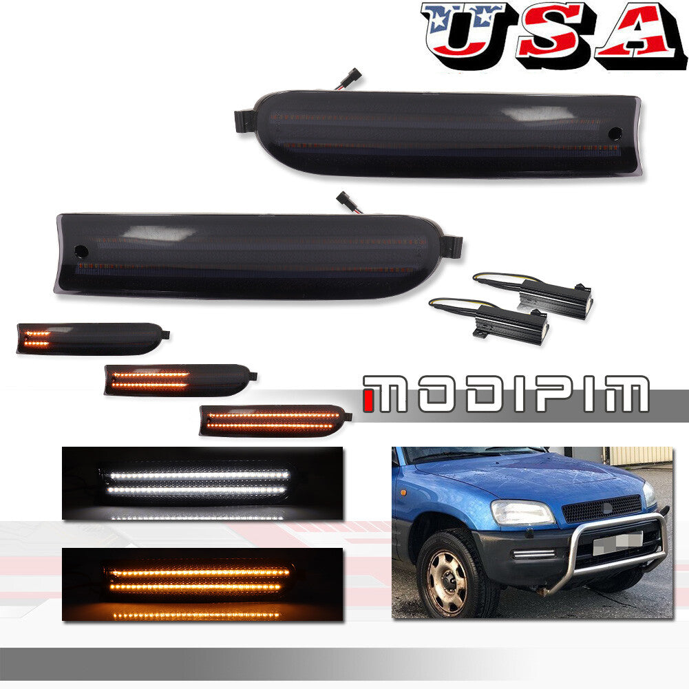 Smoke switch LED signal light left + right kit for 1996-1997 for Toyota Rav4
