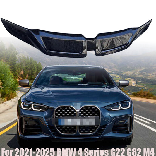 For 2021-25 for BMW 4 Series G22 G82 M4 Real Carbon Rear Trunk Spoiler Wing Lip Trim