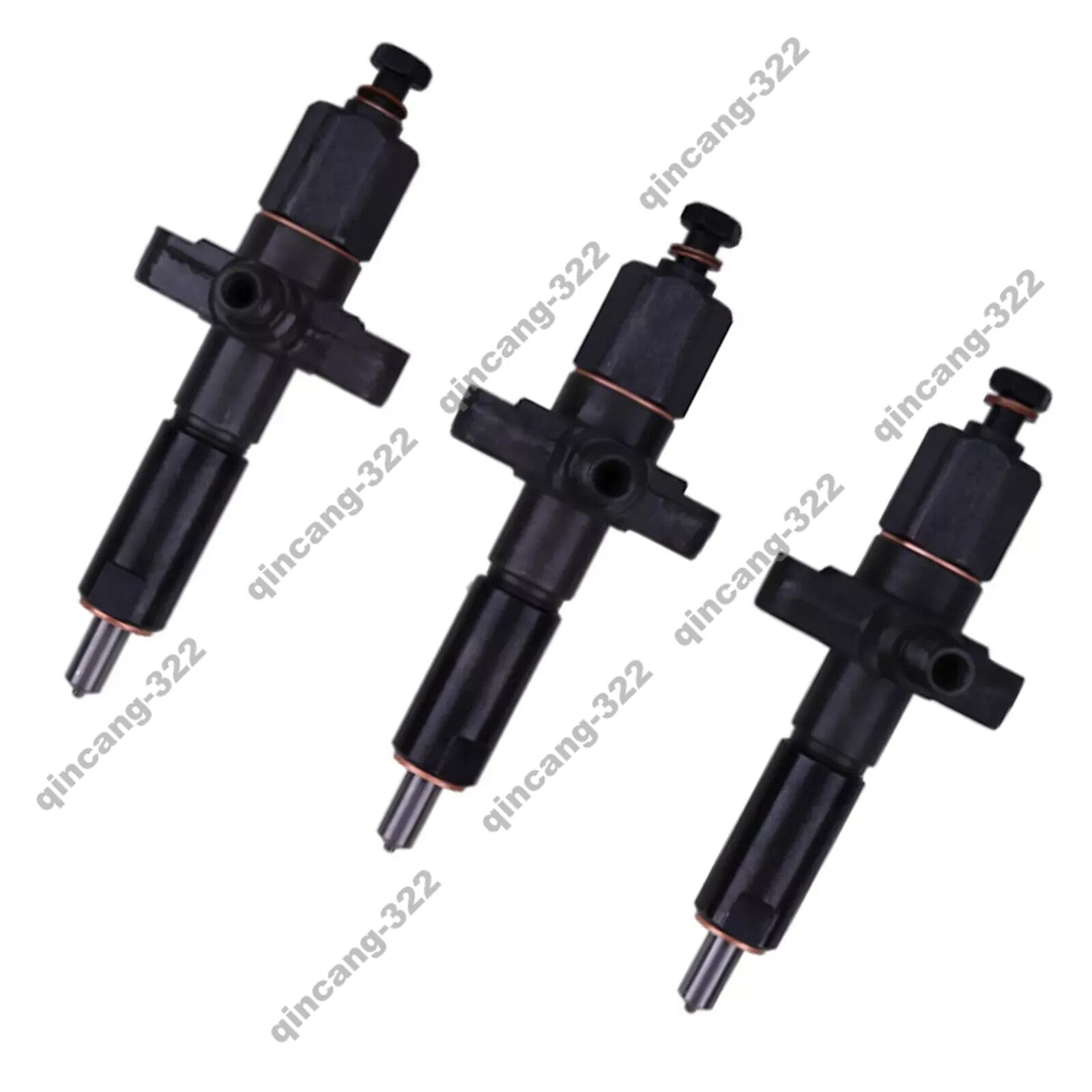 3Pcs Fuel Injector 17/108600 for Perkins Engine AD3.152 JCB Loader 2CX 210S 2CXL