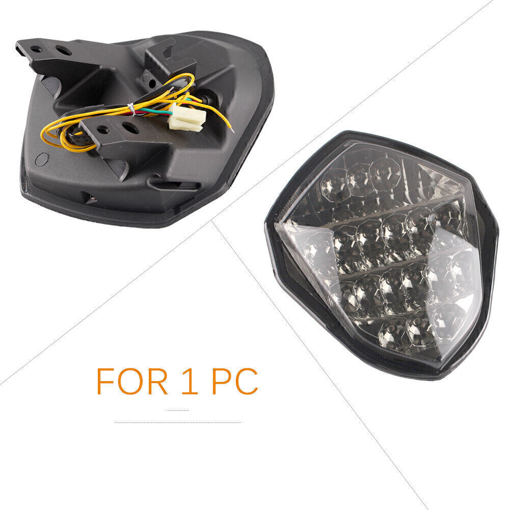 for Suzuki GSXR1000 2003-2004 Smoke Motorcycle LED Brake Stop Rear Tail Light