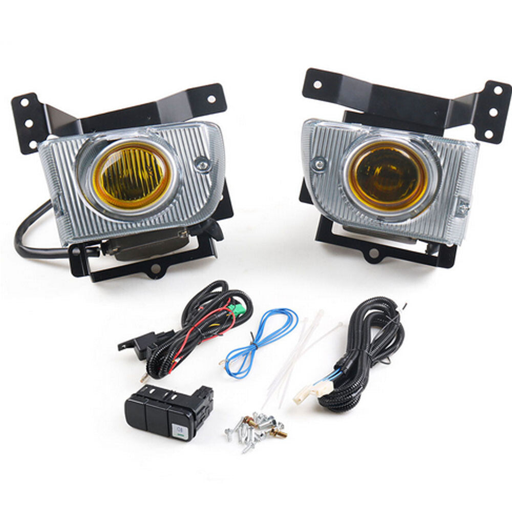 For 1992-1995 for Honda for Civic 4D Sedan Driving Fog Lights+Switch Kit