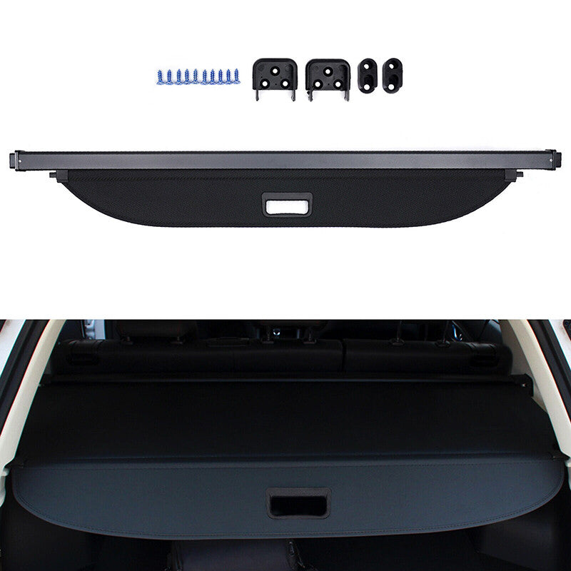 Fit for Kia Seltos 2020-2023 Black Cargo Cover Security Shade Retractable Shield