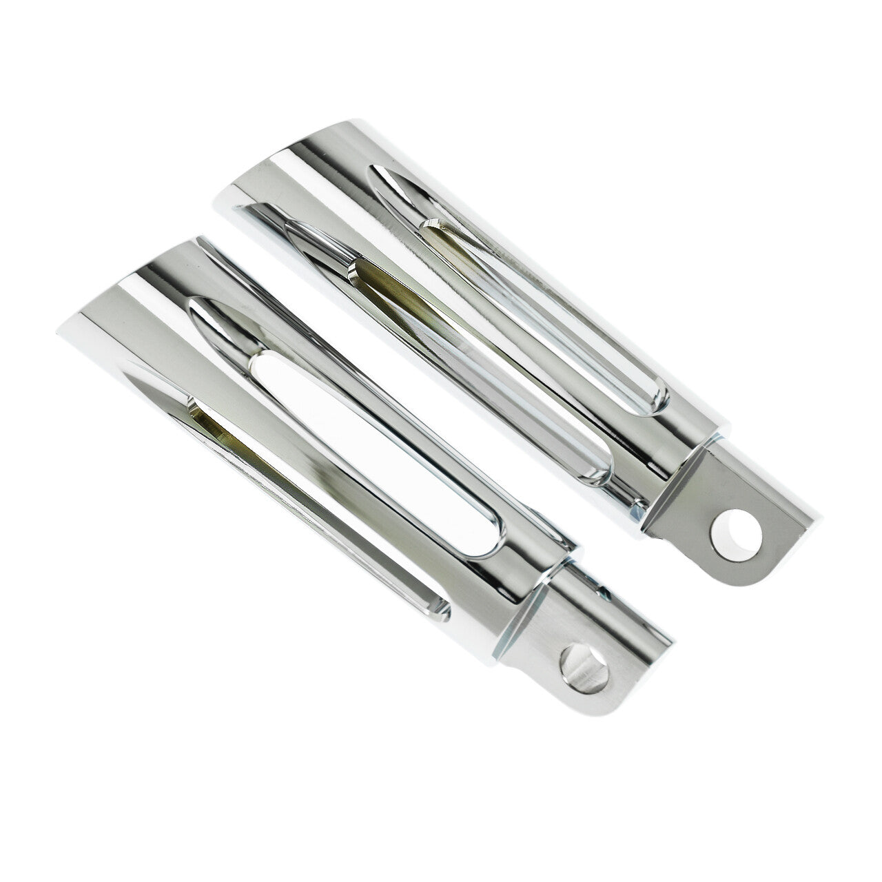 Chrome Hollow Male Mount Foot Rest Peg for Harley Touring Sportster Dyna Softail