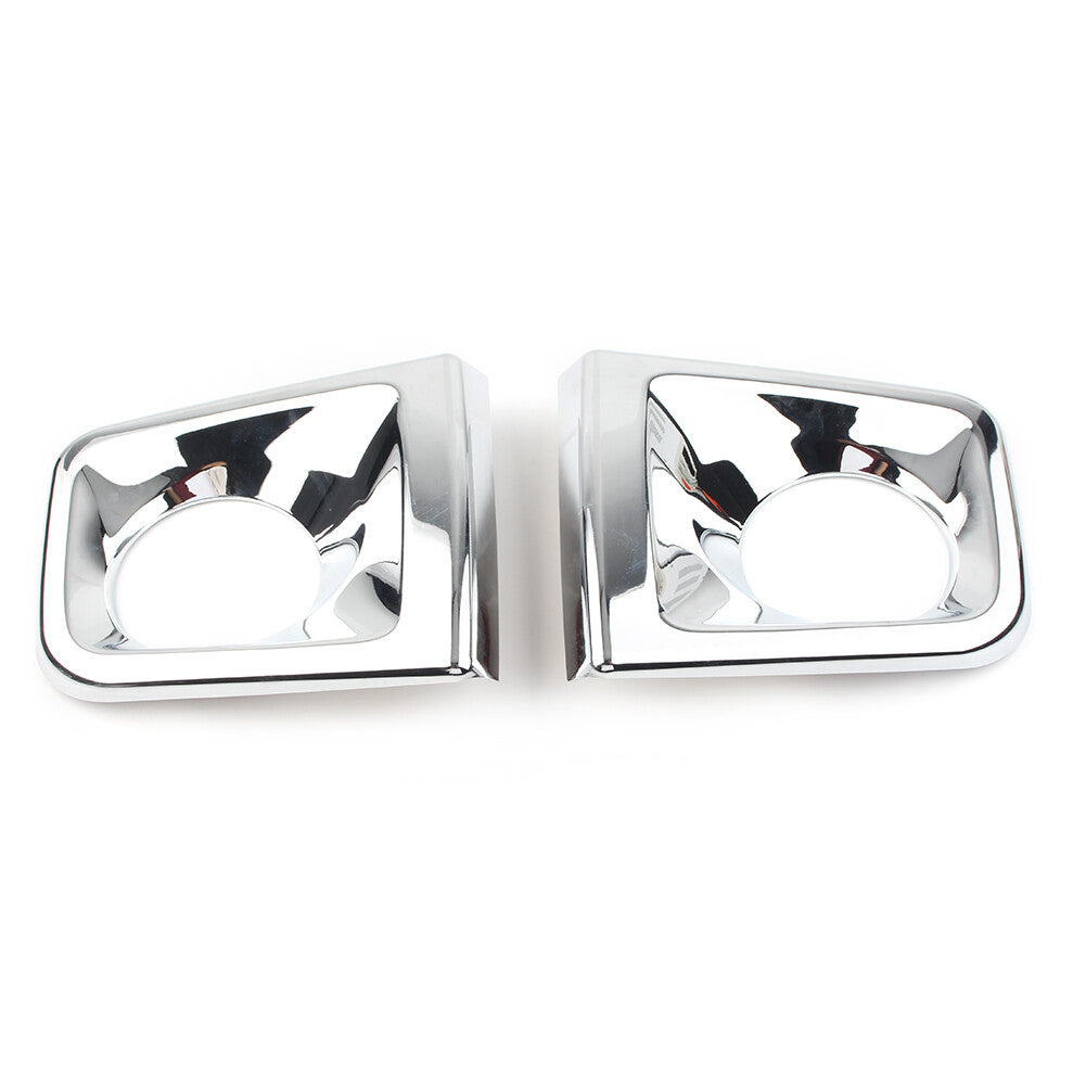 Left  Right Front Fog Light Lamp Cover Trim Chrome for Toyota Tacoma 2015-2020