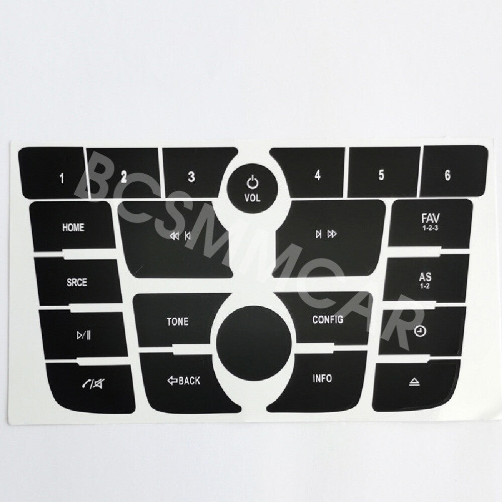 Radio Button Repair Stickers Replacement Parts Fit for Buick Verano 2012-2015