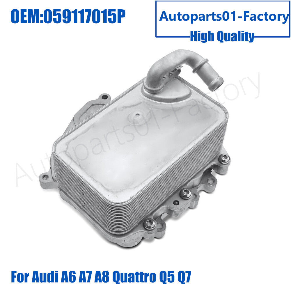 059117015P Engine Oil Cooler for Audi A6 Quattro Q5 Q7 for Volkswagen Touareg